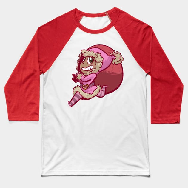 Gifts Giver! Baseball T-Shirt by JenjoInk